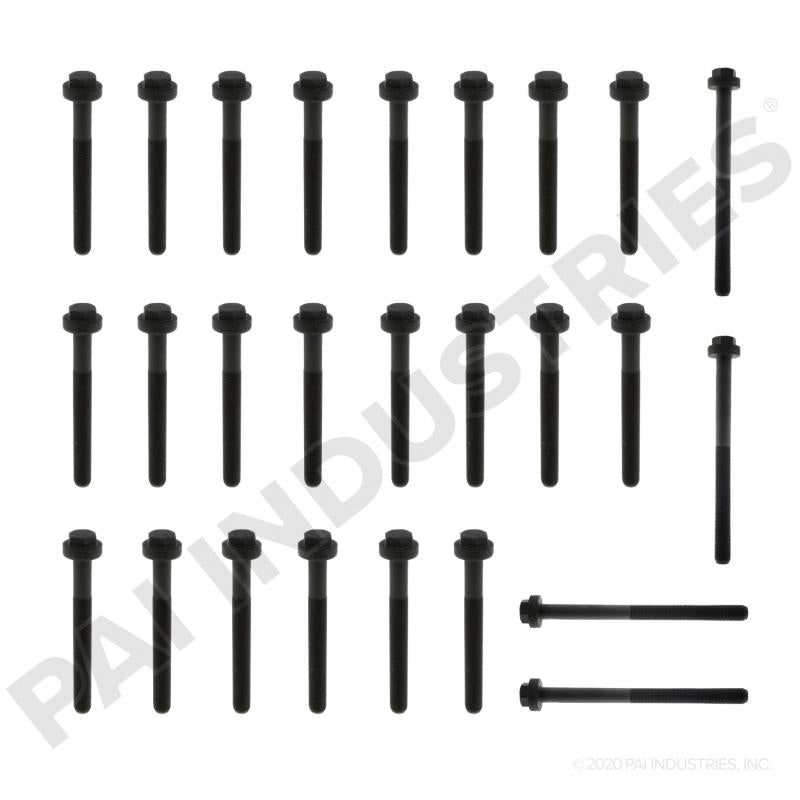 PAI 040116 HEAD BOLT KIT FOR CUMMINS ISX (3678506, 3678804) (USA)