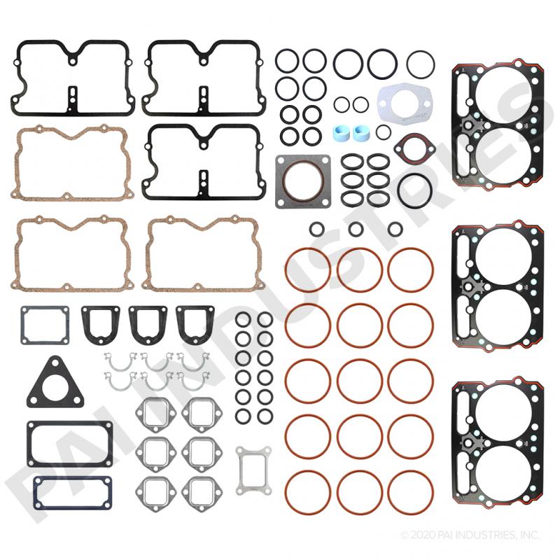 PAI 131316 CUMMINS 3801348 UPPER GASKET SET (855) (W/ OVERSIZE GROMMETS)