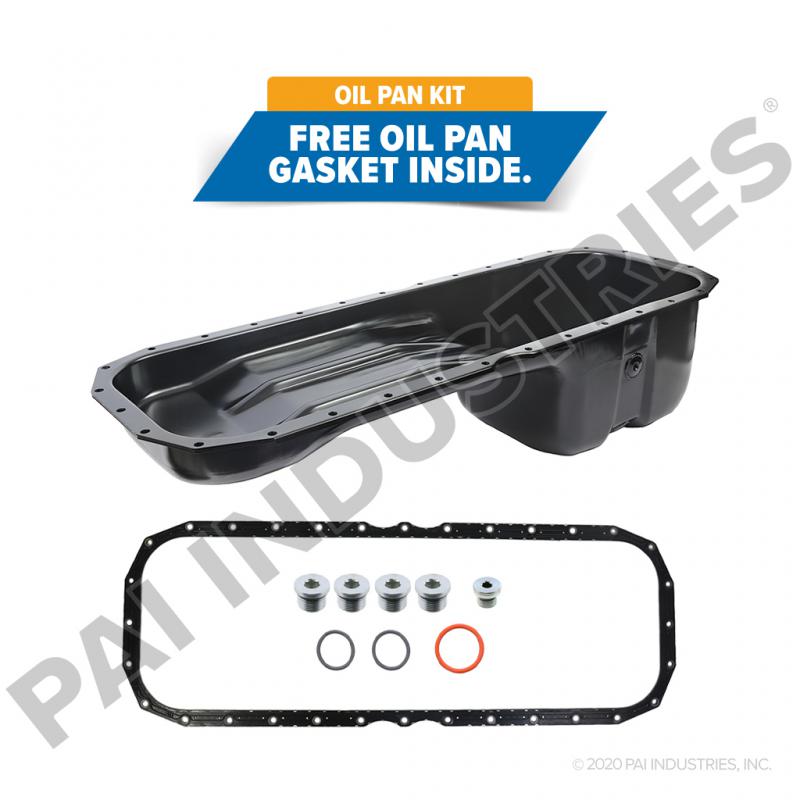 PAI 141283 CUMMINS 3687414 OIL PAN KIT (ISX) (3679945, 3680530, 4952540)