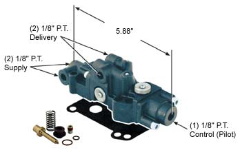 PAI Industreis - Drive Train
Slave Valves - Rockwell Transmission - Transmission | woodlineparts.com