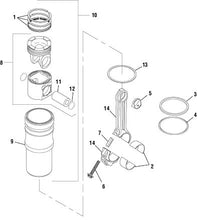 Load image into Gallery viewer, PAI Industries - Volvo / Renault Engine Components
Piston Kits, Cylinder Kits, Ring Sets and Rod Bearings - Renault / E-Tech | woodlineparts.com