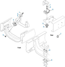 Load image into Gallery viewer, PAI 442151 NAVISTAR 200106R1 MOUNT (DT408 / DT466 / DT530 / DT466E / DT530E)