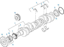 Cargar imagen en el visor de la galería, PAI Industries - Caterpillar Engine
Crankshaft - 3176 / C9 / C10 / C11 / C12 / C13 Series | woodineparts.com