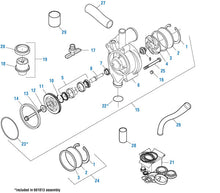 Load image into Gallery viewer, PAI Industries - Detroit Diesel Engine Water Pump and Thermostat - Series 60 | woodlineparts.com