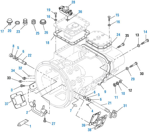 PAI EM37110 MACK 216KD42 TRANSMISSION SLAVE VALVE (CURRENT) (21041938)