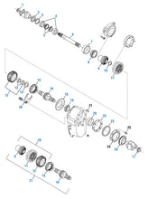 Load image into Gallery viewer, PAI 960242 DANA 504026 DIFFERENTIAL INPUT SHAFT KIT (NON-PUMP MODELS)