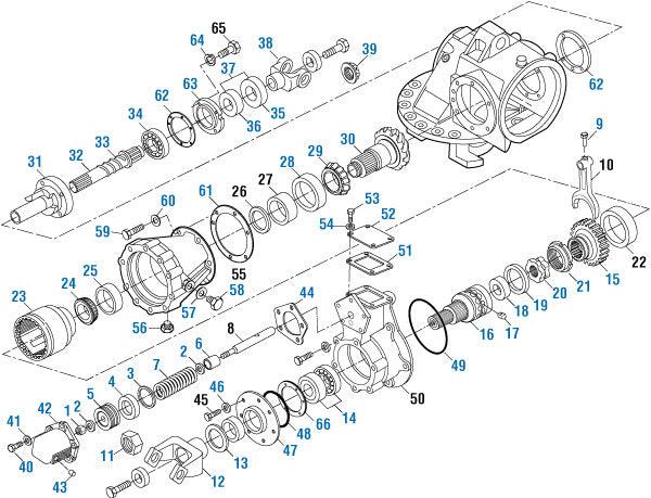 PAI Industries - Drive Train
CRDP 95 - Differential | woodlineparts.com