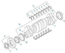 Charger l&#39;image dans la galerie, PAI 370020 CATERPILLAR 2110592 MAIN BEARING (STD) (3400 / C15 / C16 / C18)