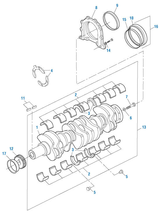 PAI Blue - Mack & Volvo Applications
Crankshaft - Engine - E6 Series | woodlineparts.com