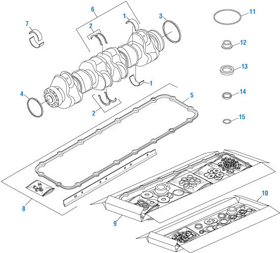 PAI Blue - Mack & Volvo Applications
Crankshaft - D12 Series | woodlineparts.com