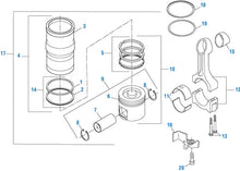 Cargar imagen en el visor de la galería, PAI Industries - Cummins Engine One Piece Piston - ISX Series | woodlineparts.com