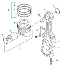 Load image into Gallery viewer, PAI Industries - Caterpillar Engine
C15 - One Piece Monotherm Piston - 3406E / C15 / C16 / C18 Series | woodlineparts.com