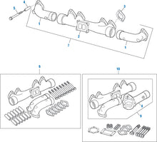 Load image into Gallery viewer, PAI Industries - Cummins Engine Exhaust Manifolds and Components - L10 / M11 / ISM / QSM Series | woodlineparts.com