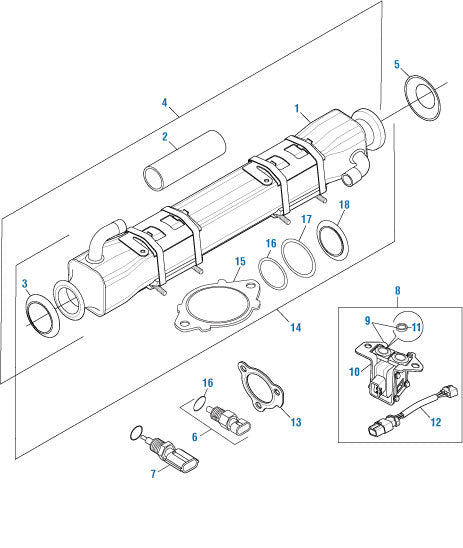 PAI Industries - Cummins Engine
EGR Cooler - ISB / QSB Series | woodlineparts.com