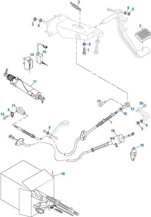 PAI Industries - Cab Catalog Clutch Release | woodineparts.com