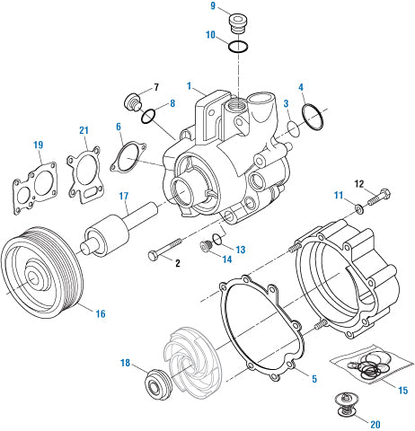 PAI - Caterpillar Engine C9 - 3176 / C9 / C10 / C11 / C12 / C13 Series | woodlineparts.com