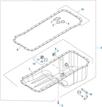 Cargar imagen en el visor de la galería, PAI Industries - Cummins Engine Oil Pan Kit and Components - 6B Series | woodlineparts.com