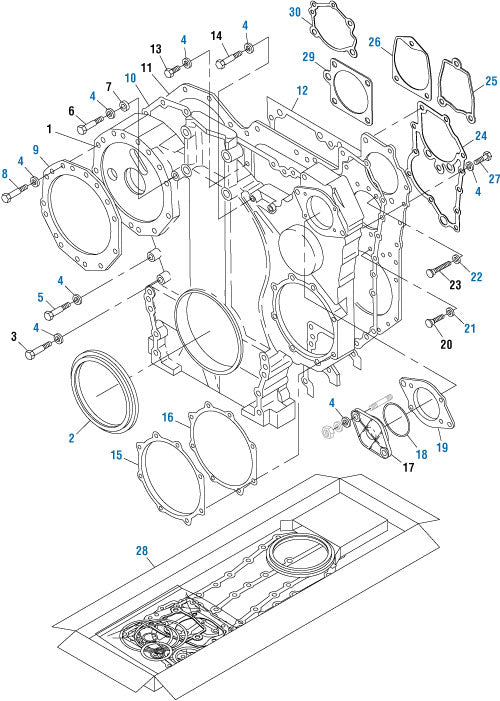 PAI Industries - Caterpillar Engine Front Housing - 3400 Series| woodlineparts.com