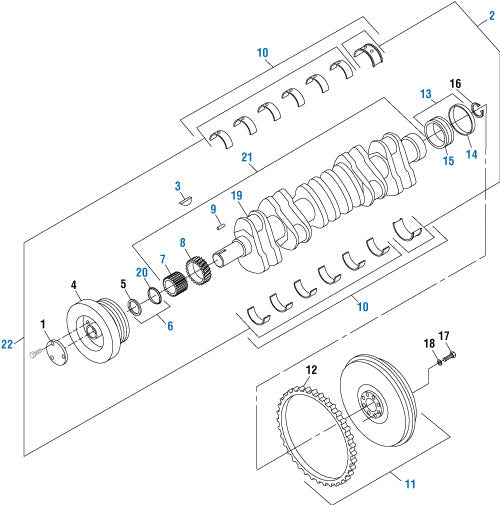 PAI Industries - International Engine
Crankshaft - DT-360 Series | woodlineparts.com