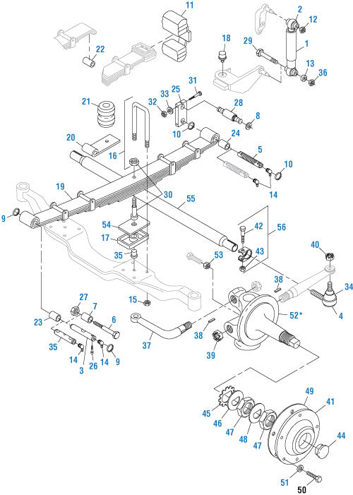 PAI - Chassis Suspension Front Suspension Components | woodlineparts.com