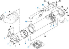 Charger l&#39;image dans la galerie, PAI ECH-8596OEM MACK 493GB454 WATER INLET HOUSING (LONG TUBE) (OEM)