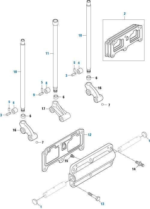 PAI Industries - Cummins Engine Cam Follower Housing Components - N14 Series | woodineparts.com