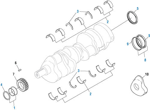 PAI Blue - Mack & Volvo Applications
Crankshaft - Engine - V8 Series | woodlineparts.com