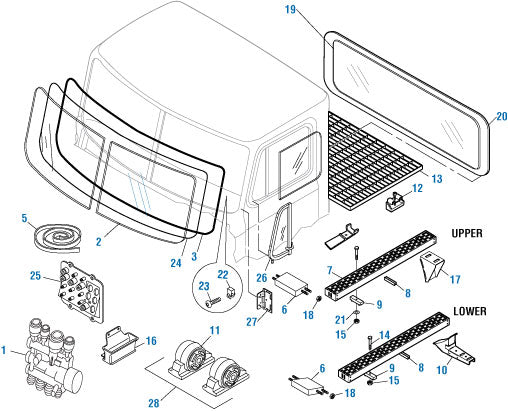 PAI Industries - Cab Catalog CH / CL / CX Models | woodlineparts.com