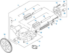 Load image into Gallery viewer, PAI 341312E CATERPILLAR 4N8734 OIL PUMP ASSEMBLY (3406E / C15) (USA)