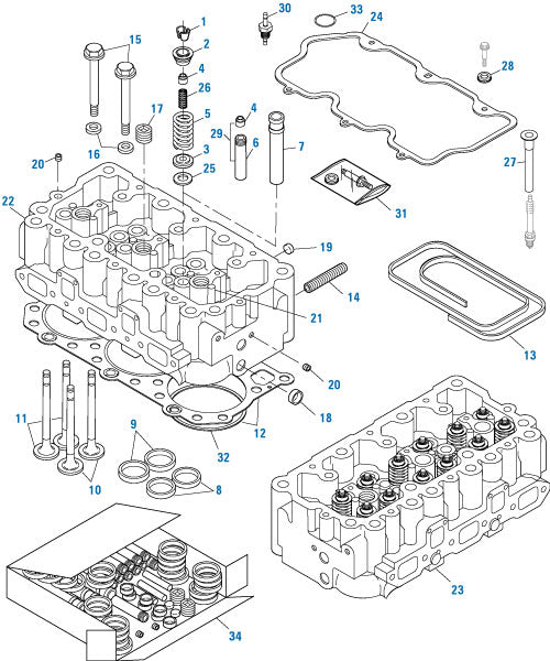 PAI Blue - Mack & Volvo Applications E-Tech, ASET - E7 Series | woodlineparts.com