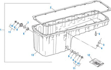 Load image into Gallery viewer, PAI Industries - Detroit Diesel Engine
Oil Pan Kit and Components - DD15 | woodlineparts.com