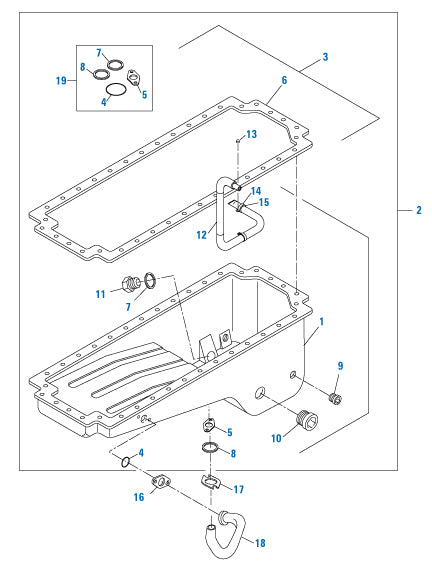 PAI Industries - Cummins Engine
Oil Pan Kit and Components - N14 Series | woodlineparts.com