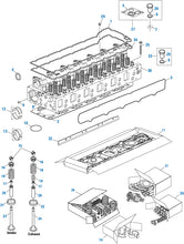 Charger l&#39;image dans la galerie, PAI Blue - Mack &amp; Volvo Applications Cylinder Head - MP Series | woodlineparts.com