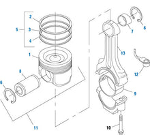 Charger l&#39;image dans la galerie, PAI Industries - Caterpillar Engine C11 and C12 One Piece Piston - 3176 / C9 / C10 / C11 / C12 / C13 Series | woodlineparts.com