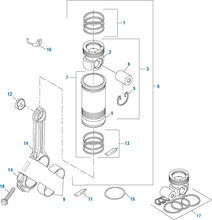 Cargar imagen en el visor de la galería, PAI Blue - Mack &amp; Volvo Applications
Pistons, Rod Bearings and Cylinder Kits - D11, D13 Series | woodlineparts.com