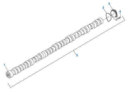 PAI Industries - Caterpillar Engine
Camshaft - 3406E / C15 / C16 / C18 Series | woodlineparts.com