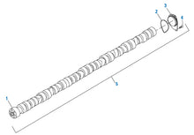 Cargar imagen en el visor de la galería, PAI Industries - Caterpillar Engine
Camshaft - 3406E / C15 / C16 / C18 Series | woodlineparts.com