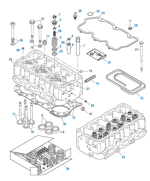 PAI Blue - Mack & Volvo Applications
E-Tech, ASET - E7 Series | woodlineparts.com