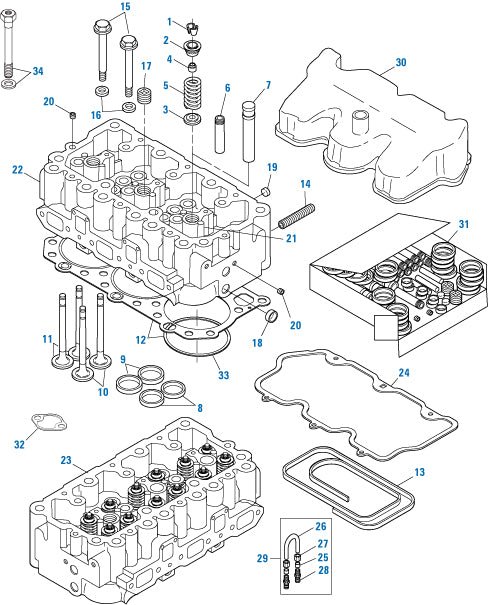 PAI Blue - Mack & Volvo Applications
E7 - E7 Series | woodlineparts.com