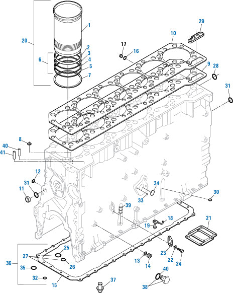 PAI IndustriesCaterpillar Engine
Cylinder Block - 3406E / C15 / C16 / C18 Series | woodlineparts.com