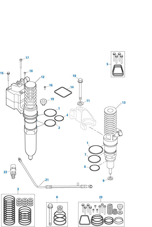 PAI Industries - Detroit Diesel Engine
Fuel Injector Unit - Series 60 | woodlineparts.com