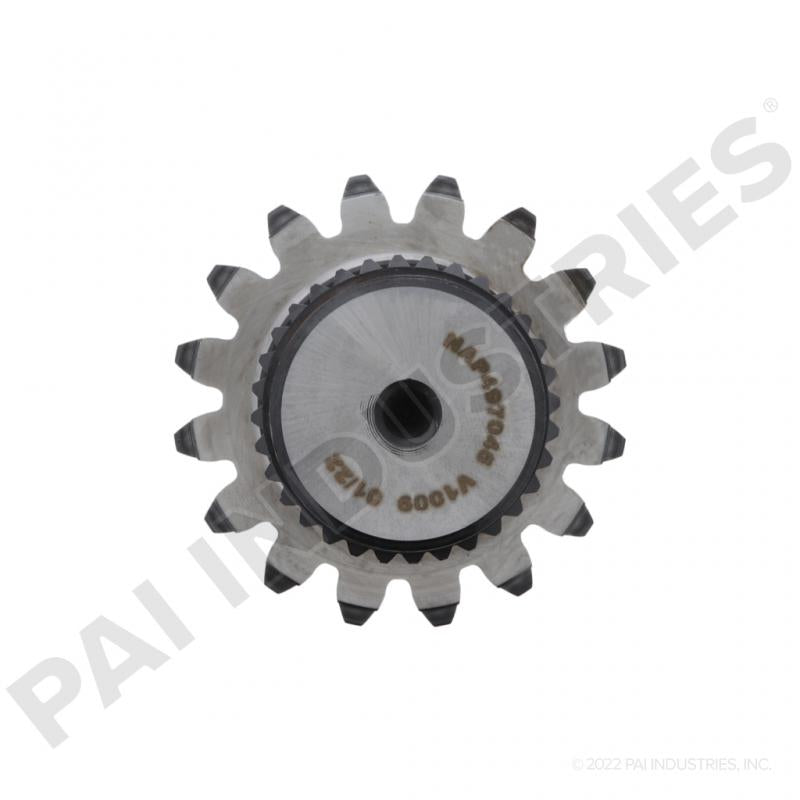 PAI 497045 NAVISTAR 1693019C91 INPUT SHAFT W/ NUT (N340) (AFTER 09/01/91)