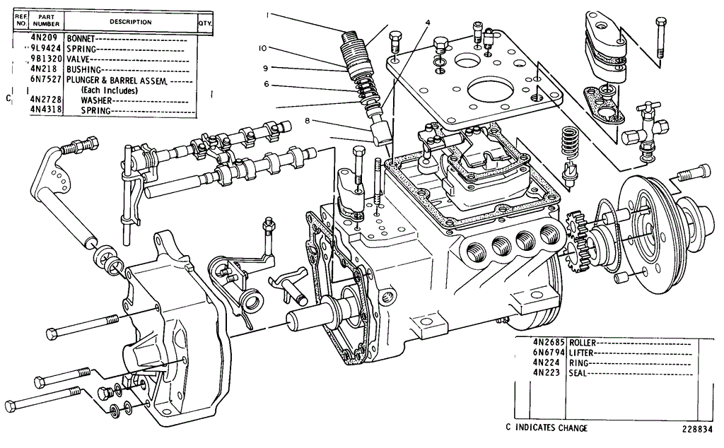 Interstate-McBee® Caterpillar® MCB 6N7527 Plunger & Barrel Assembly (3208)