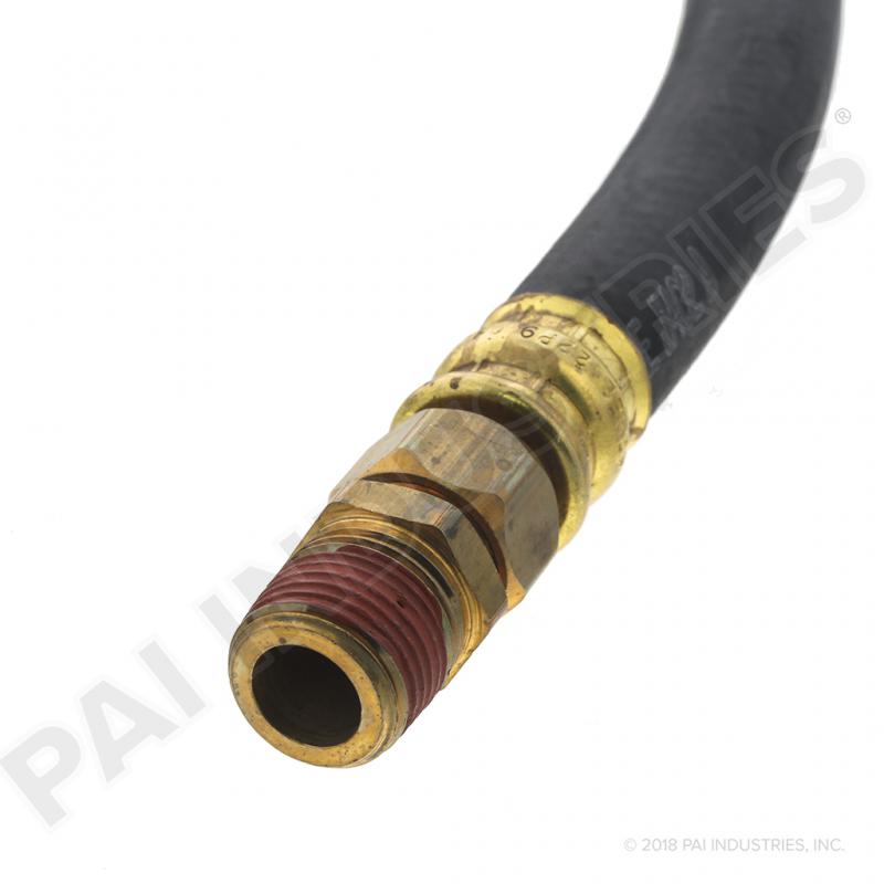 PAI 840151 MACK 42QE2122P9 AIR HOSE ASSEMBLY (36.00" L) (1/2" ID) (1/2" PT) (OEM)