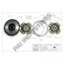 Load image into Gallery viewer, PAI CCA-9805 MACK 10723724 CLUTCH ASSEMBLY (14.00&quot;) (2 PLATE) (2500 LB) (USA)