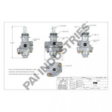 Load image into Gallery viewer, PAI EM35920 MACK 745-276566 PUSH PULL VALVE (PP-1) (276566, 276580)