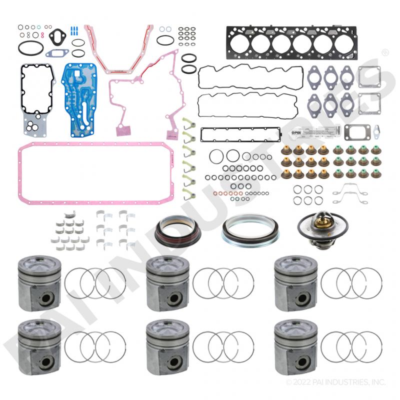 PAI ISB606-076 CUMMINS ENGINE OVERHAUL KIT (ISB) (6 CYLINDER) (STD)