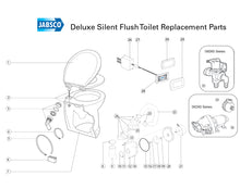 Load image into Gallery viewer, JABSCO® 580XX DELUXE FLUSH TOILET REPAIR PARTS | woodineparts.com