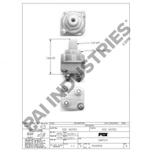 Cargar imagen en el visor de la galería, PAI LST-3609 MACK 745-228600 STOP LIGHT SWITCH (5 PSIG) (NORMALLY OPEN) (USA)