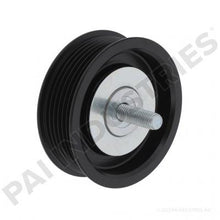 Charger l&#39;image dans la galerie, PAI 180943 CUMMINS 3689465 IDLER PULLEY (6 RIB W/ DUST SHIELD) (ISX / ISX15)